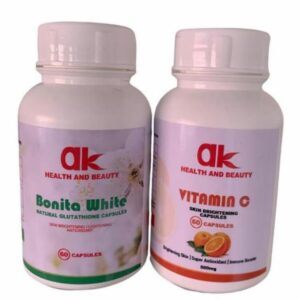 Glutathione & Vitamin C Capsules Combo